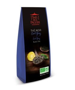 Thé noir Earl grey BIO, 100 g